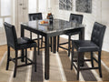 Maysville Black Counter Height Dining Room Set / 5pc