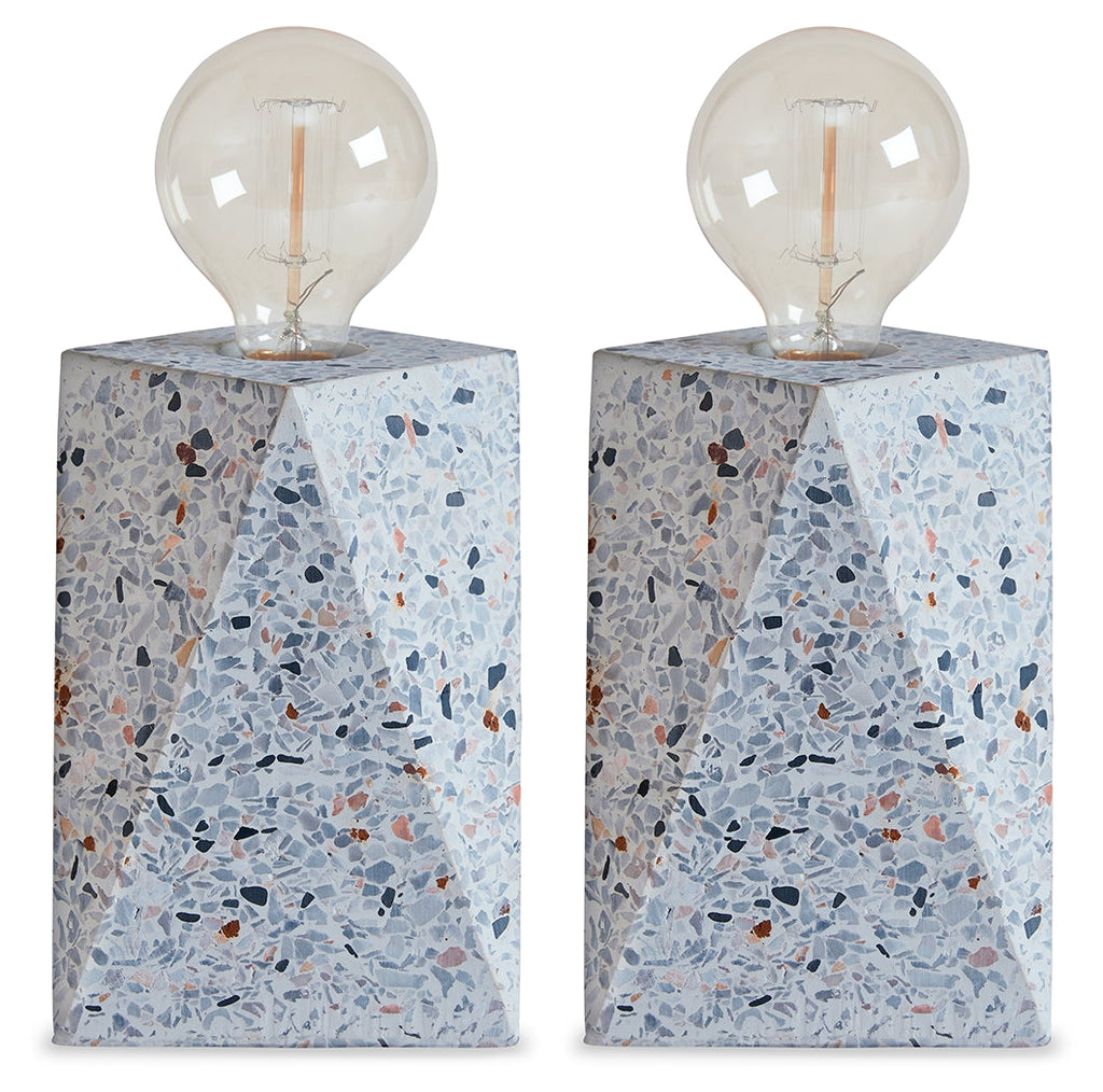 Maywick White Table Lamp (Set of 2)