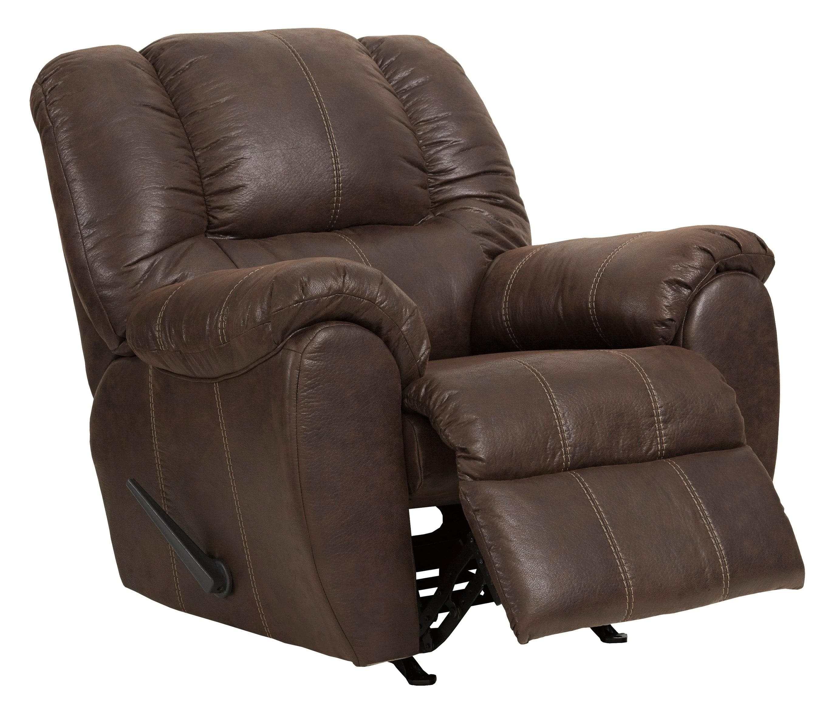 McGann Faux Leather Manual Rocker Recliner