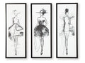 Mckerrick Black/White Wall Art Set (Set of 3)