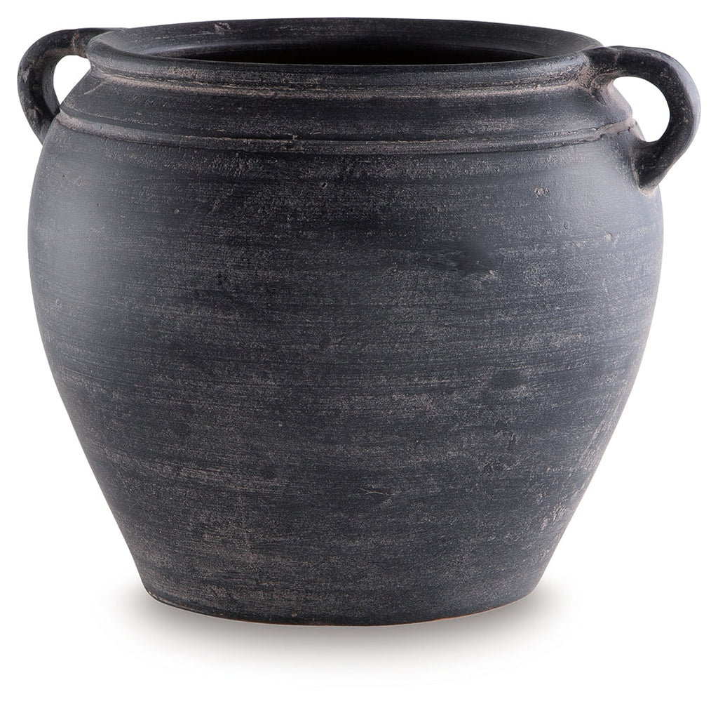 Meadie Black Vase