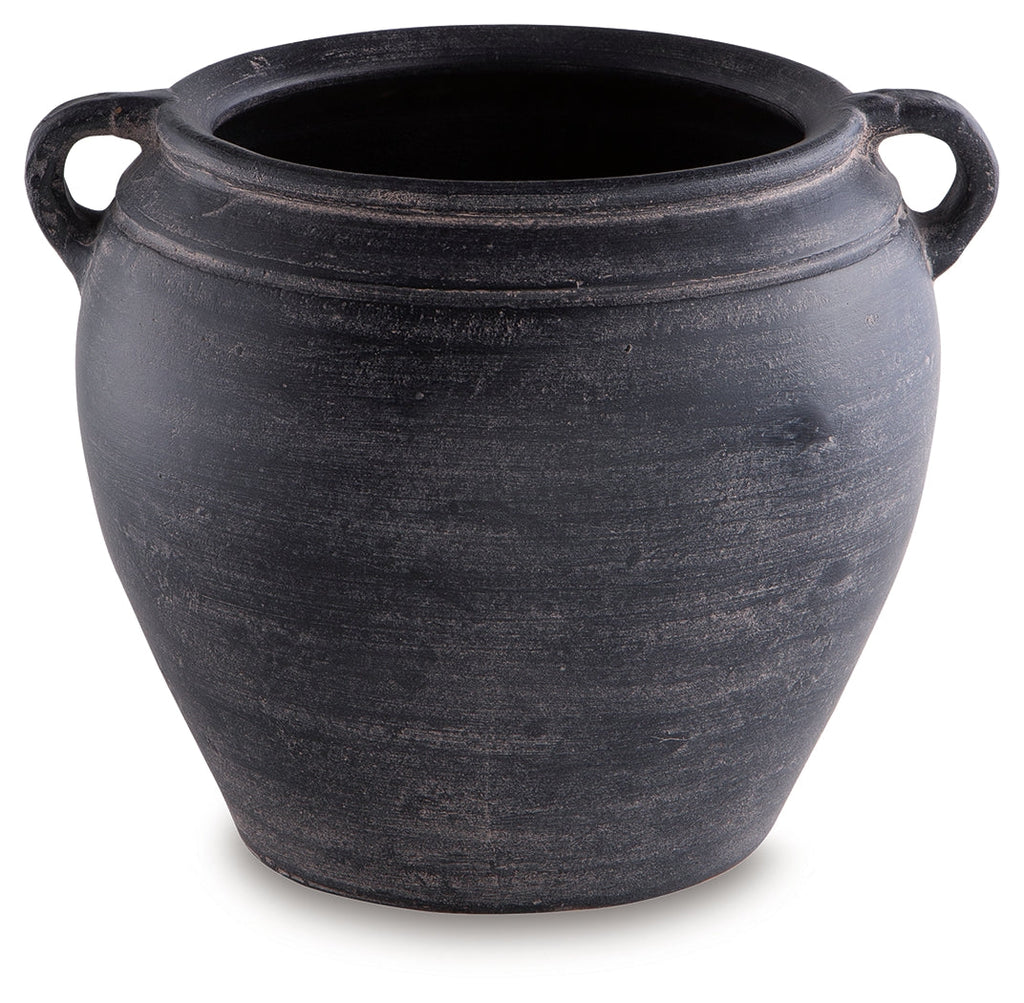 Meadie Black Vase
