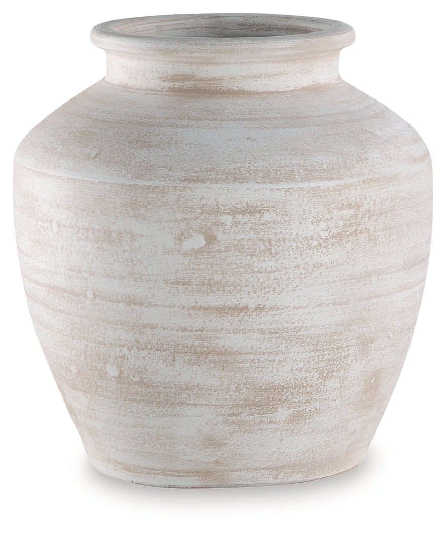 Meadie White Vase
