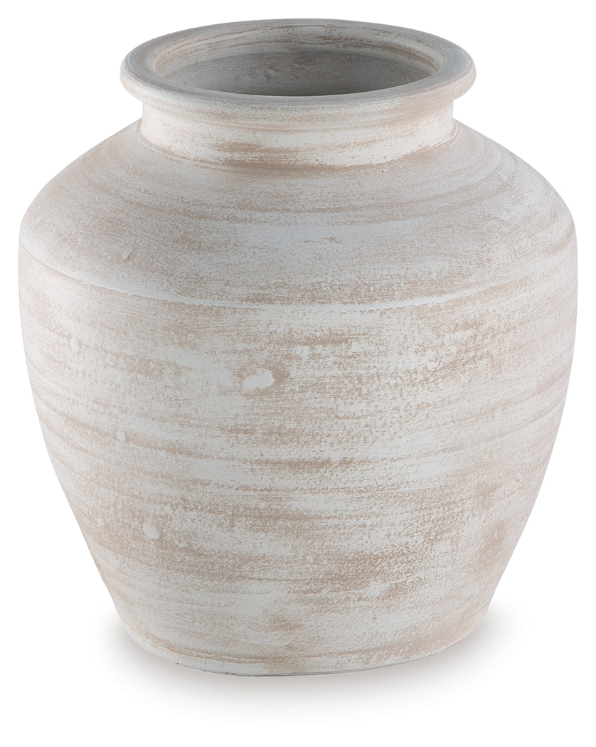 Meadie White Vase