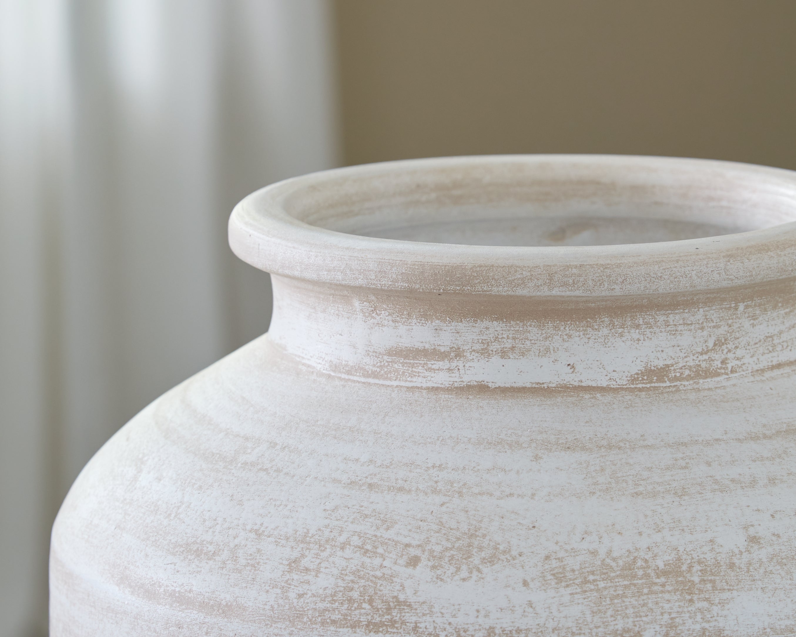 Meadie White Vase