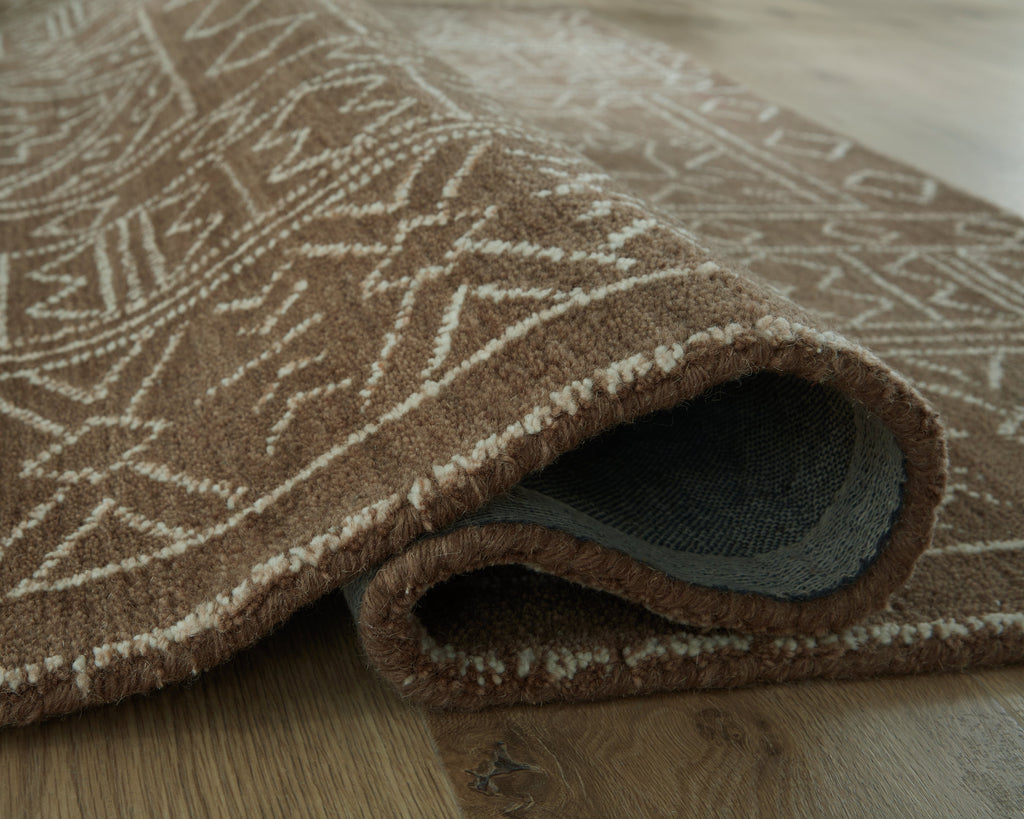Merrittman Brown/Ivory Large Rug