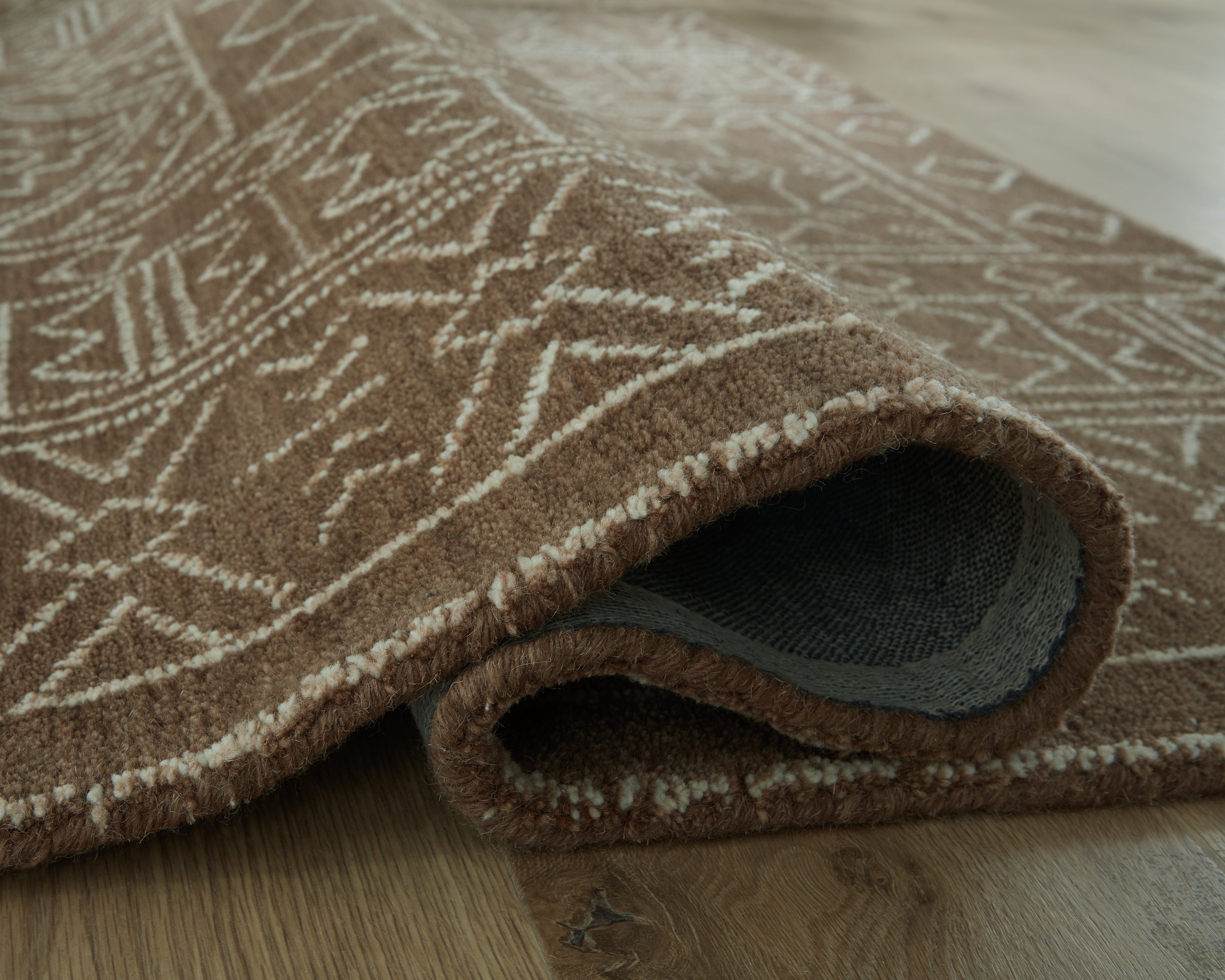 Merrittman Brown/Ivory Large Rug