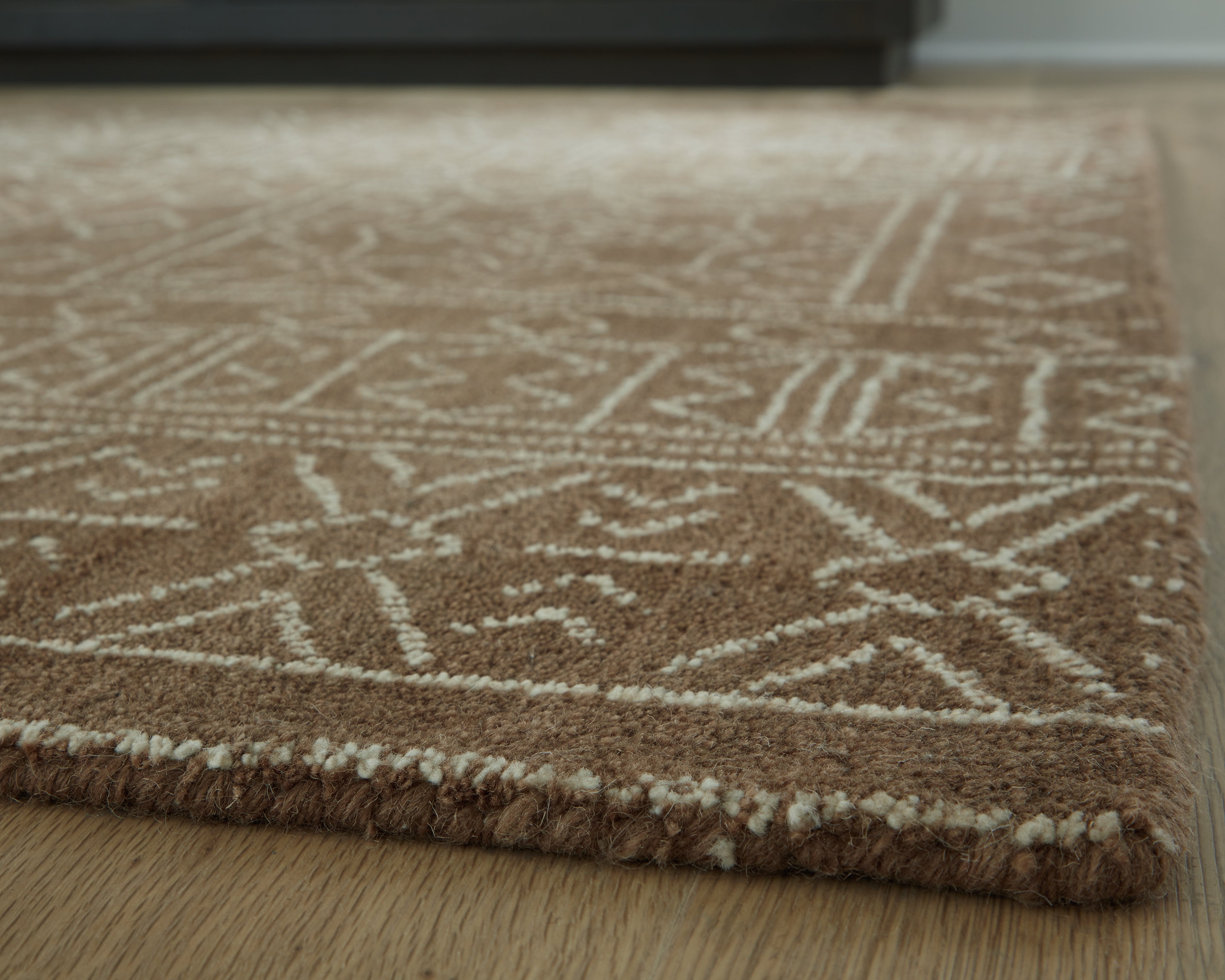 Merrittman Brown/Ivory Large Rug