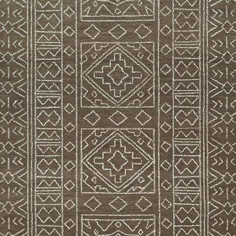 Merrittman Brown/Ivory Medium Rug