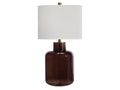 Mette Brown/Gold Glass Table Lamp (1/CN)