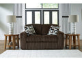 Midnight-Madness Chocolate Loveseat