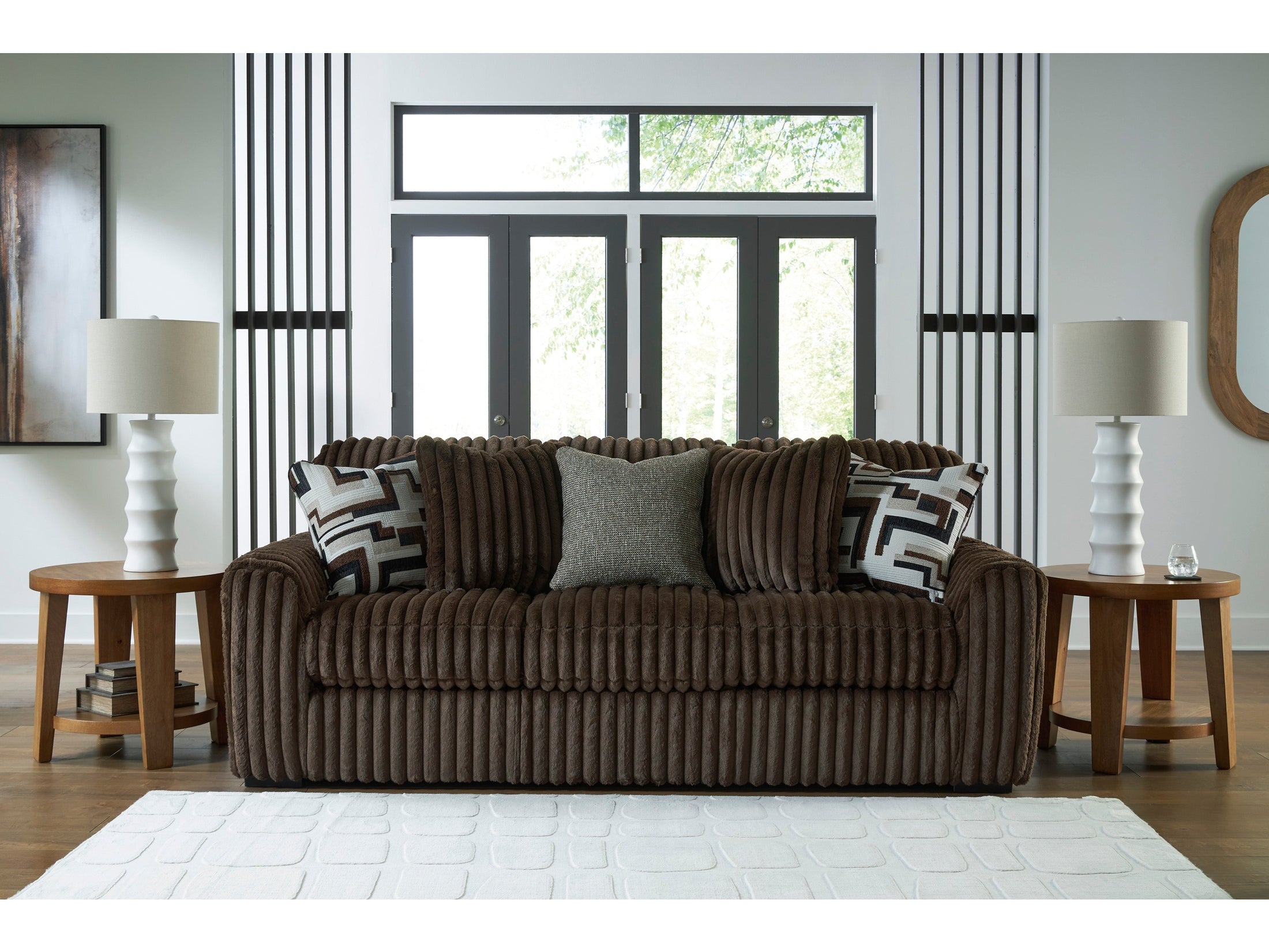 Midnight-Madness Chocolate Sofa