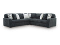Midnight-Madness Gunmetal 3-Piece Sectional