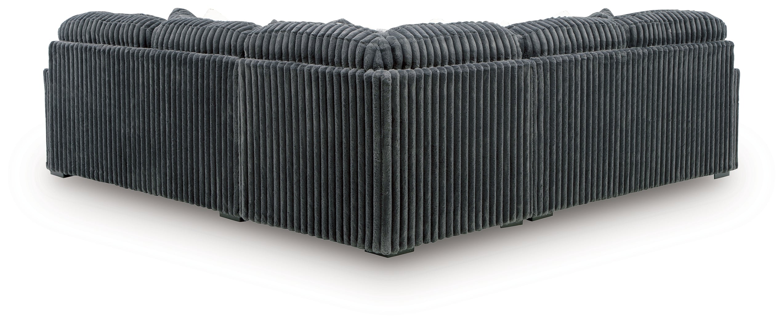 Midnight-Madness Gunmetal 3-Piece Sectional