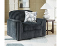 Midnight-Madness Gunmetal Chair and a Half
