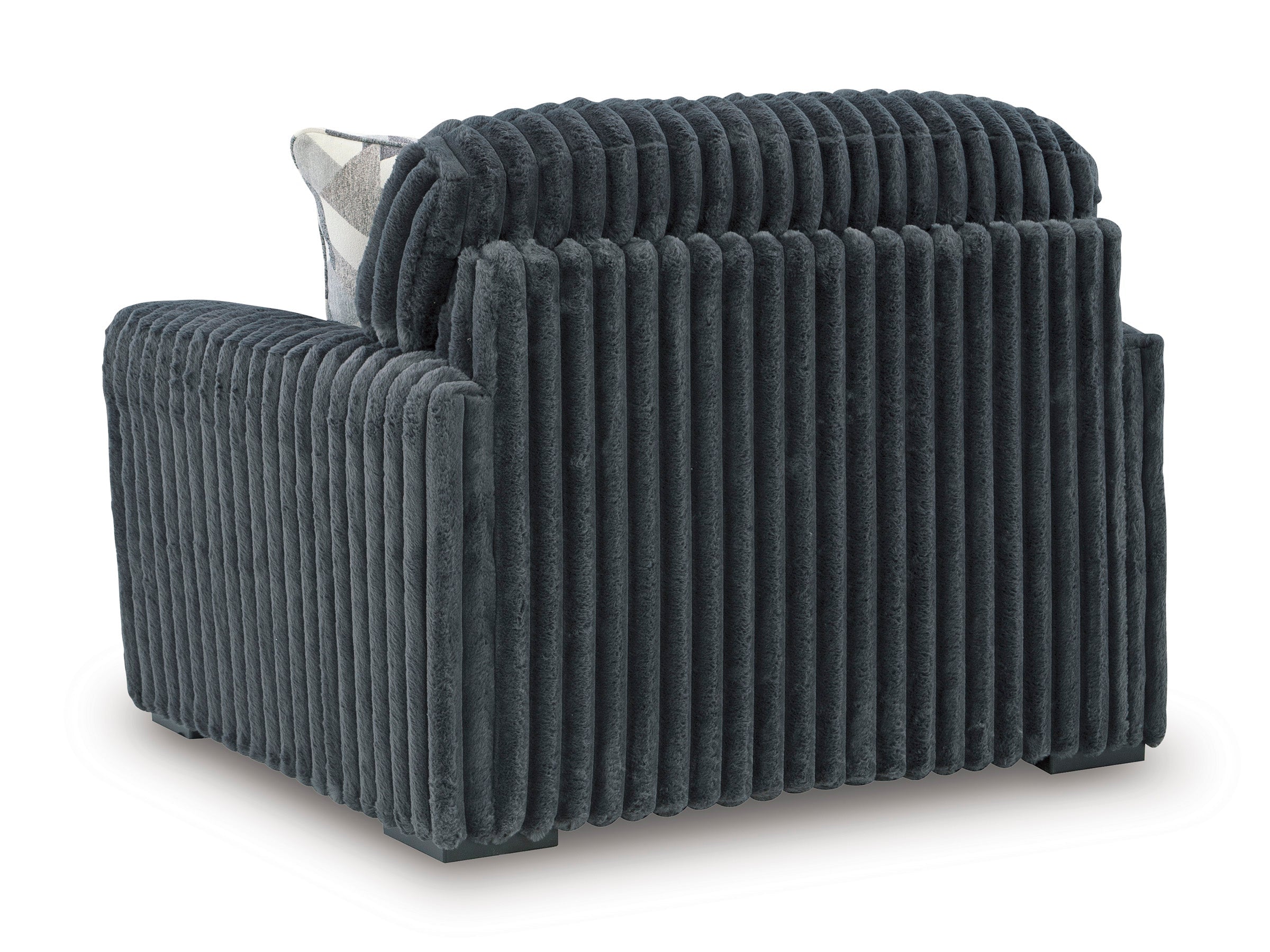 Midnight-Madness Gunmetal Chair and a Half