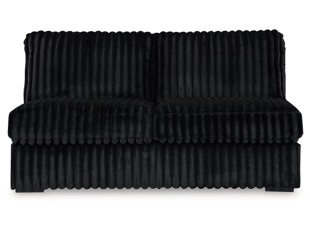 Midnight-Madness Onyx 4-Piece Sectional