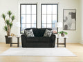 Midnight-Madness Onyx Loveseat