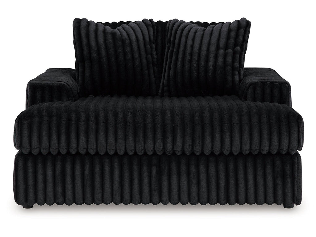 Midnight-Madness Onyx Super Chaise and Oversized Chaise