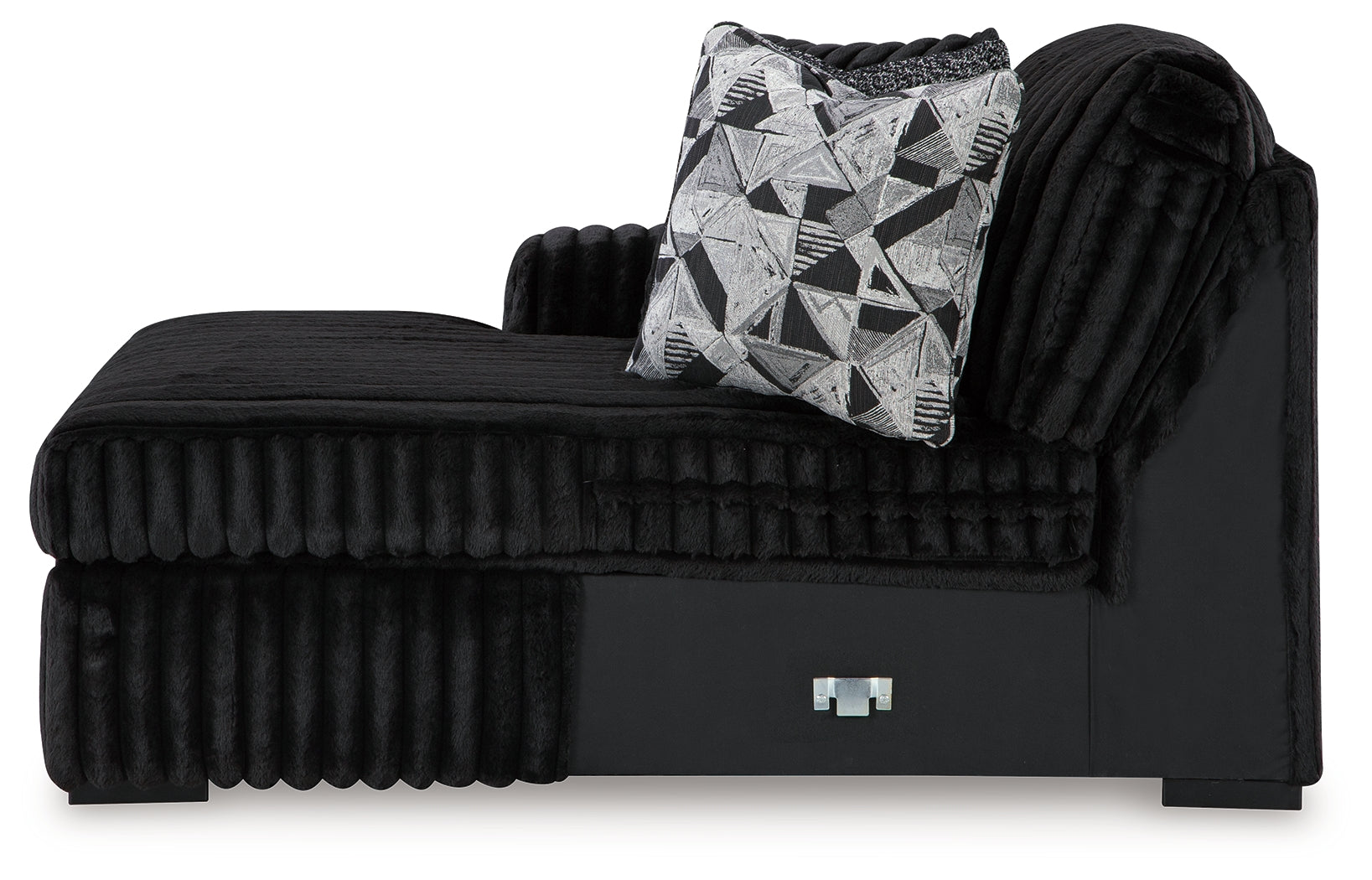 Midnight-Madness Onyx Super Chaise and Oversized Chaise