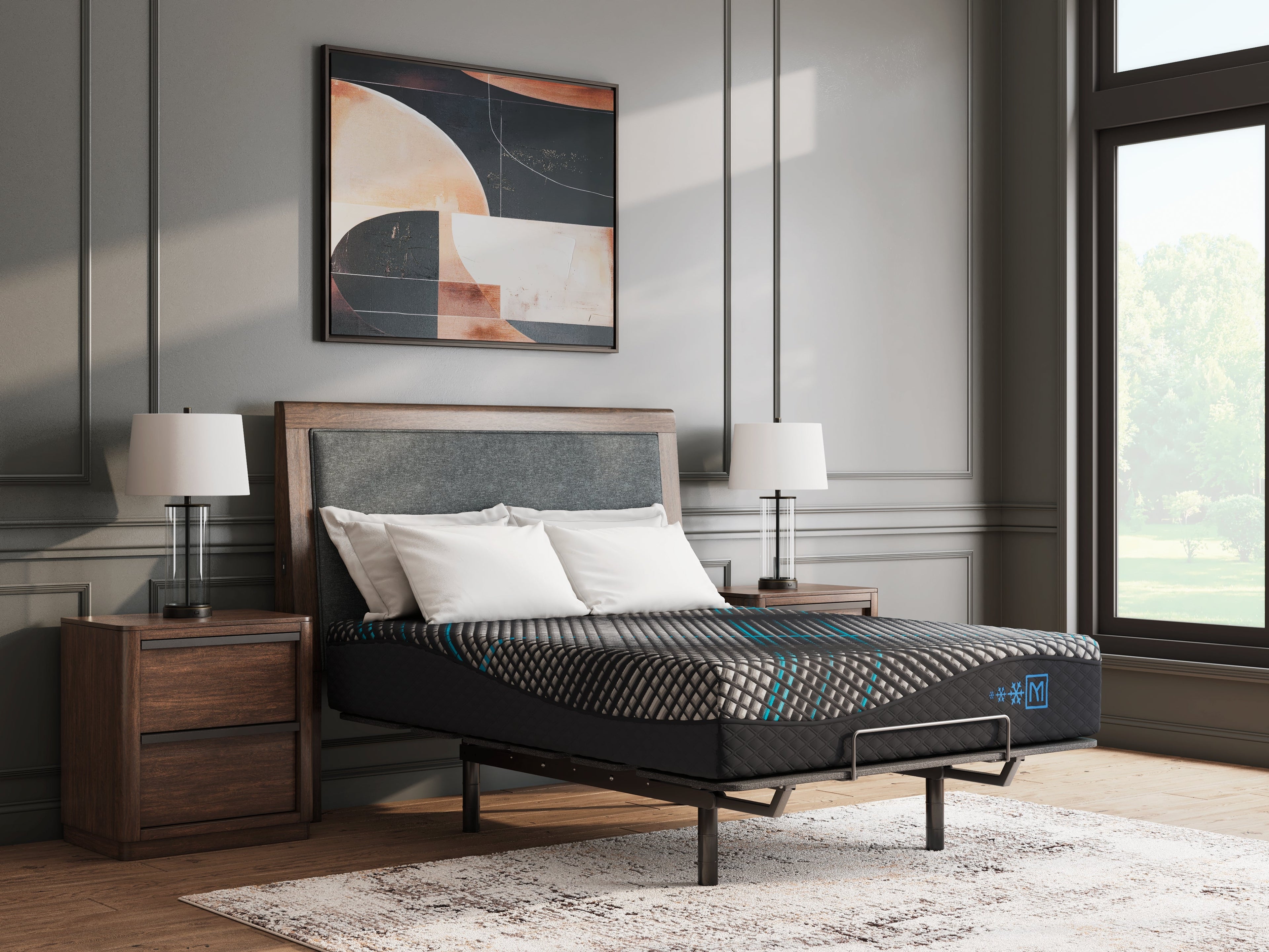 Millennium 2.0 Foam 12 Inch Black California King Mattress