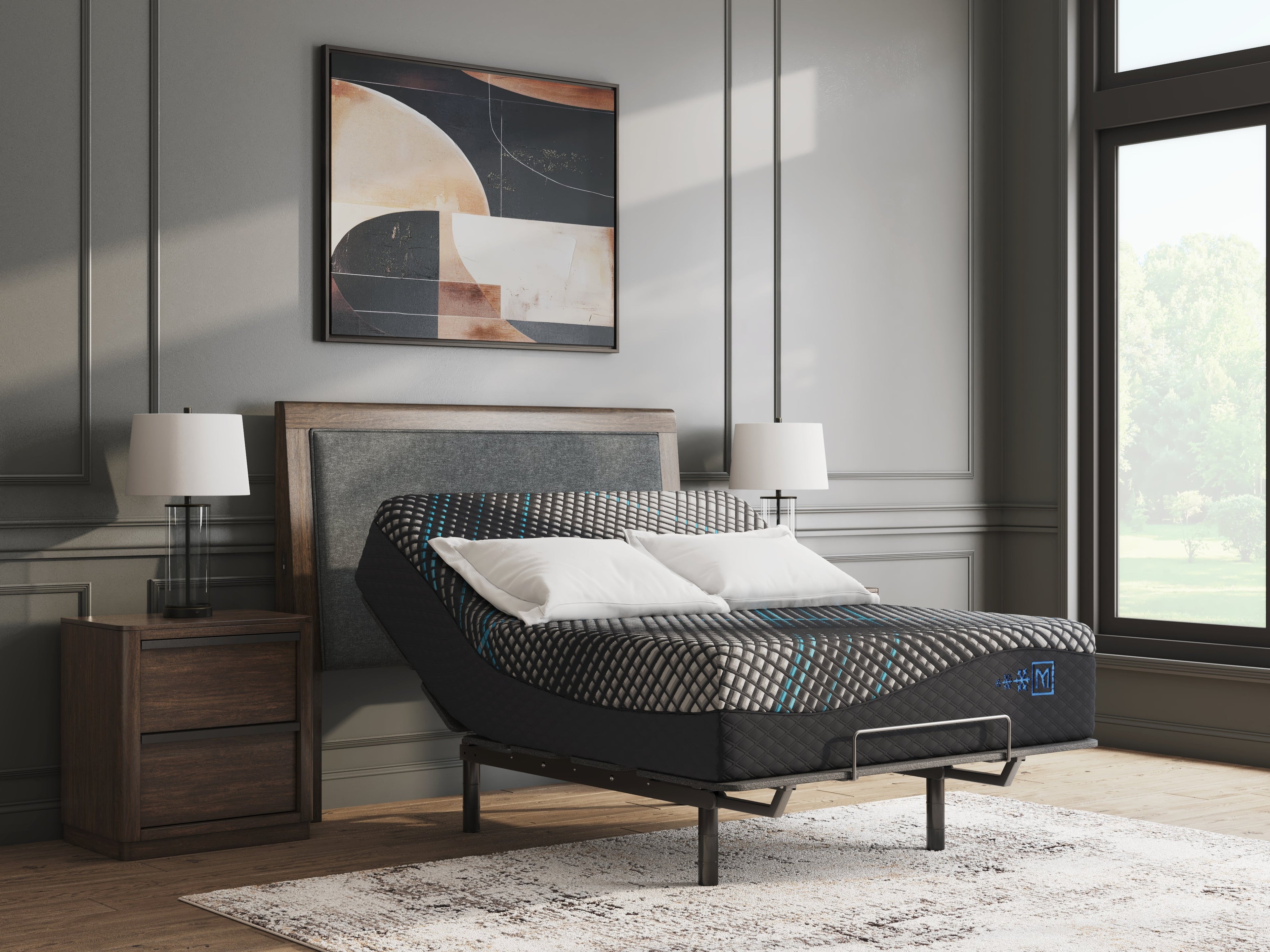 Millennium 2.0 Foam 14 Inch Black King Mattress