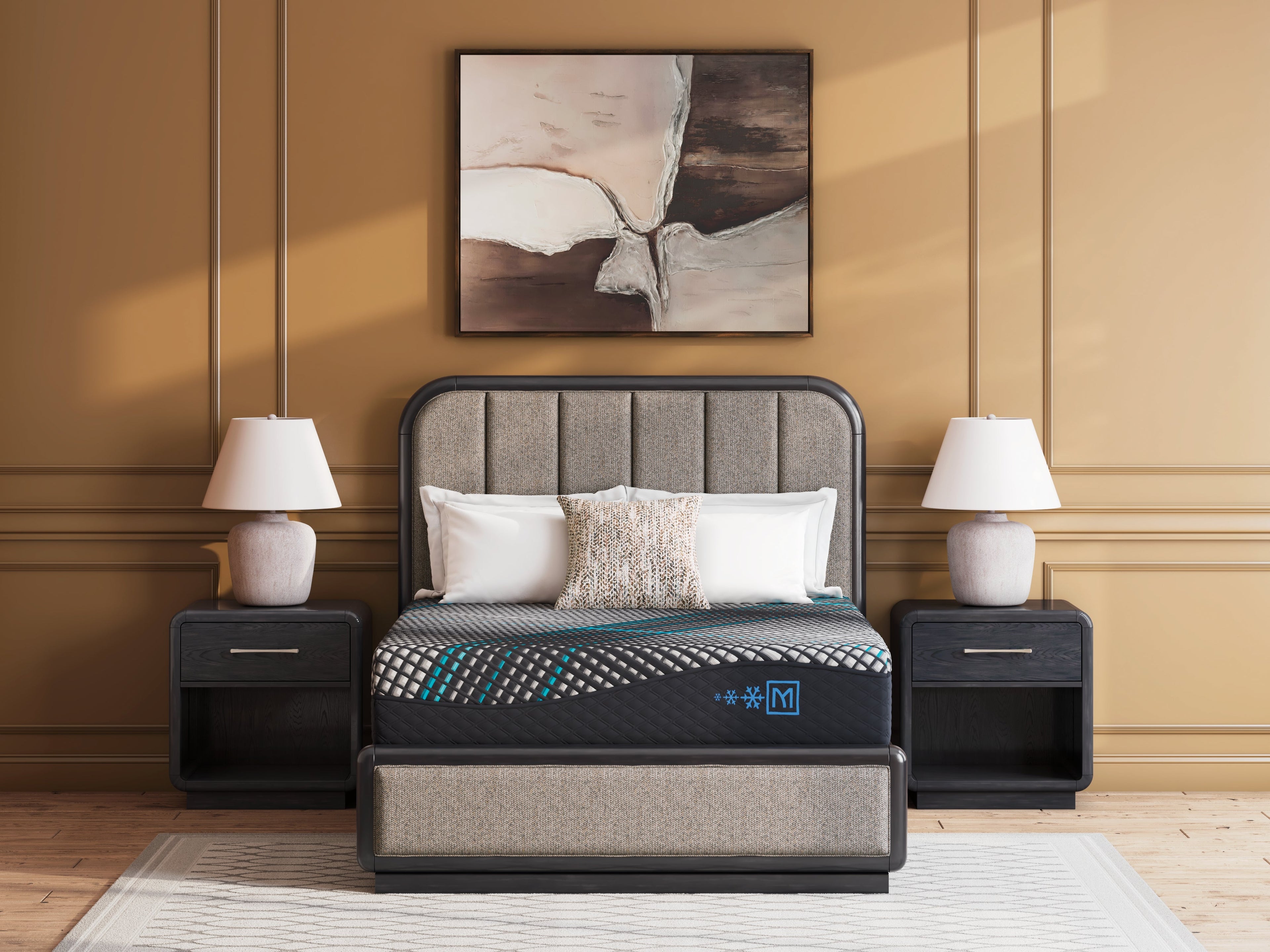 Millennium 2.0 Hybrid 12 Inch Black California King Mattress
