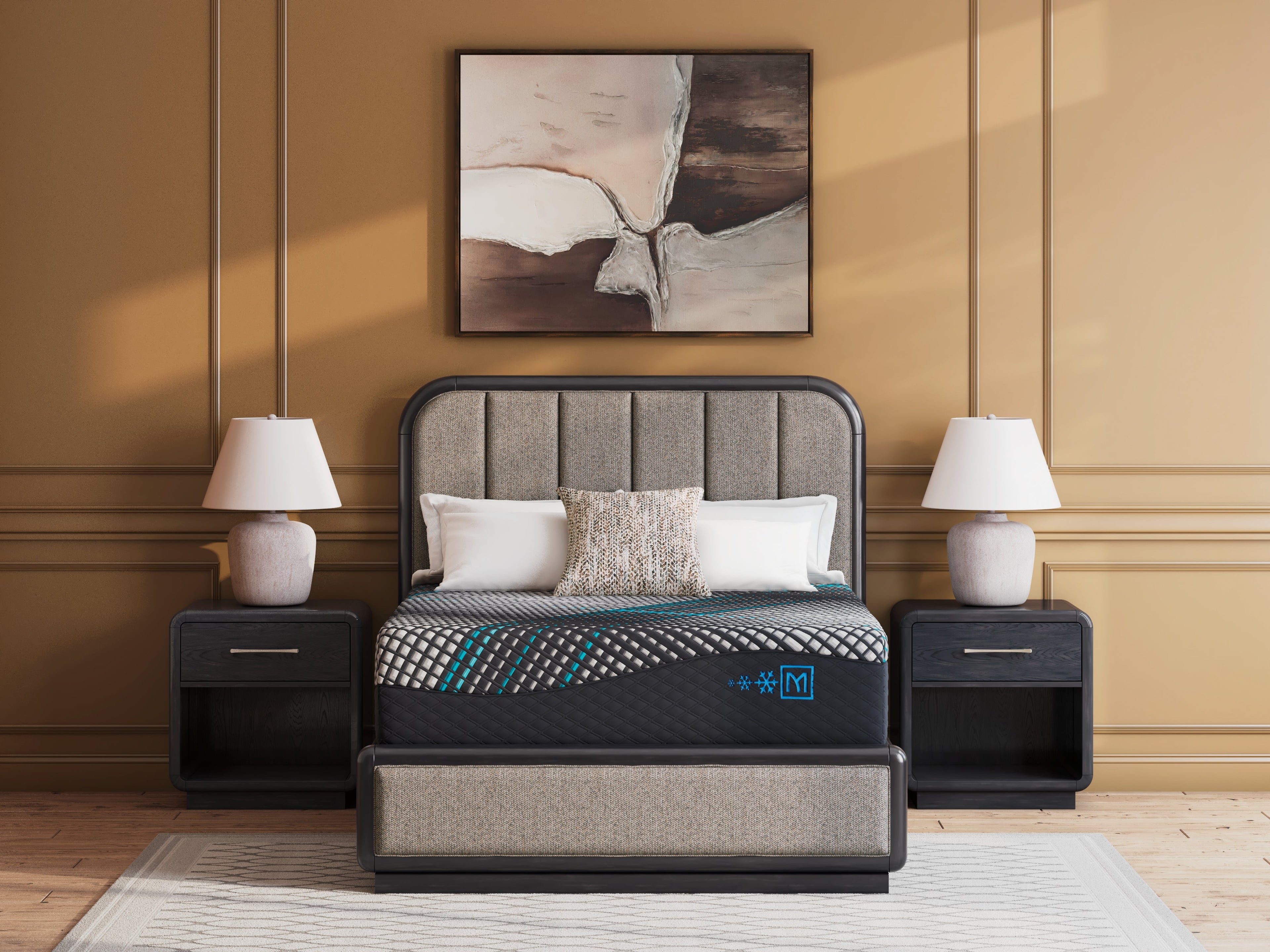 Millennium 2.0 Hybrid 14 Inch Black California King Mattress