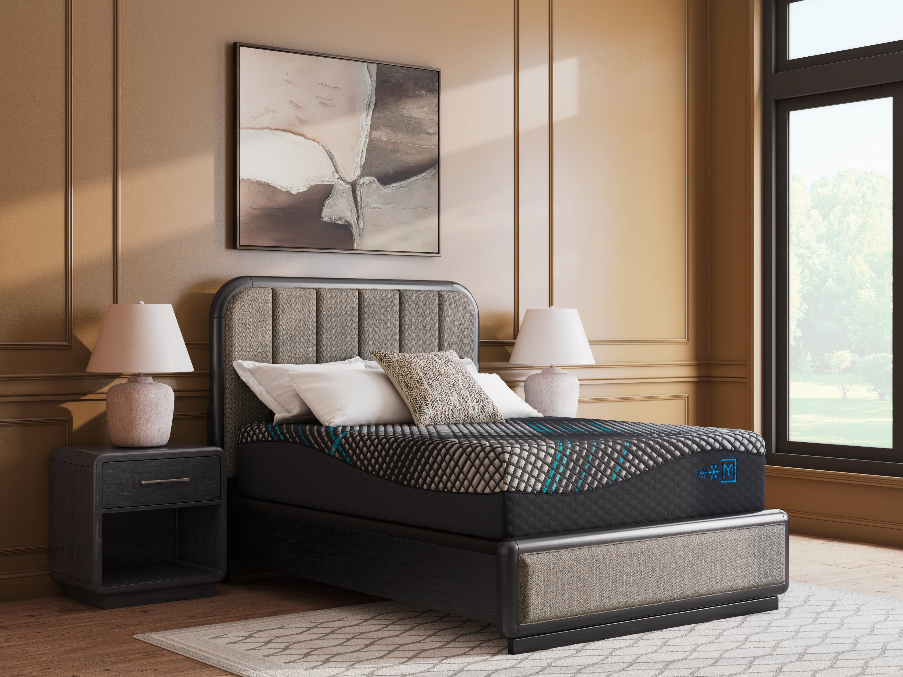 Millennium 2.0 Hybrid 14 Inch Black Queen Mattress