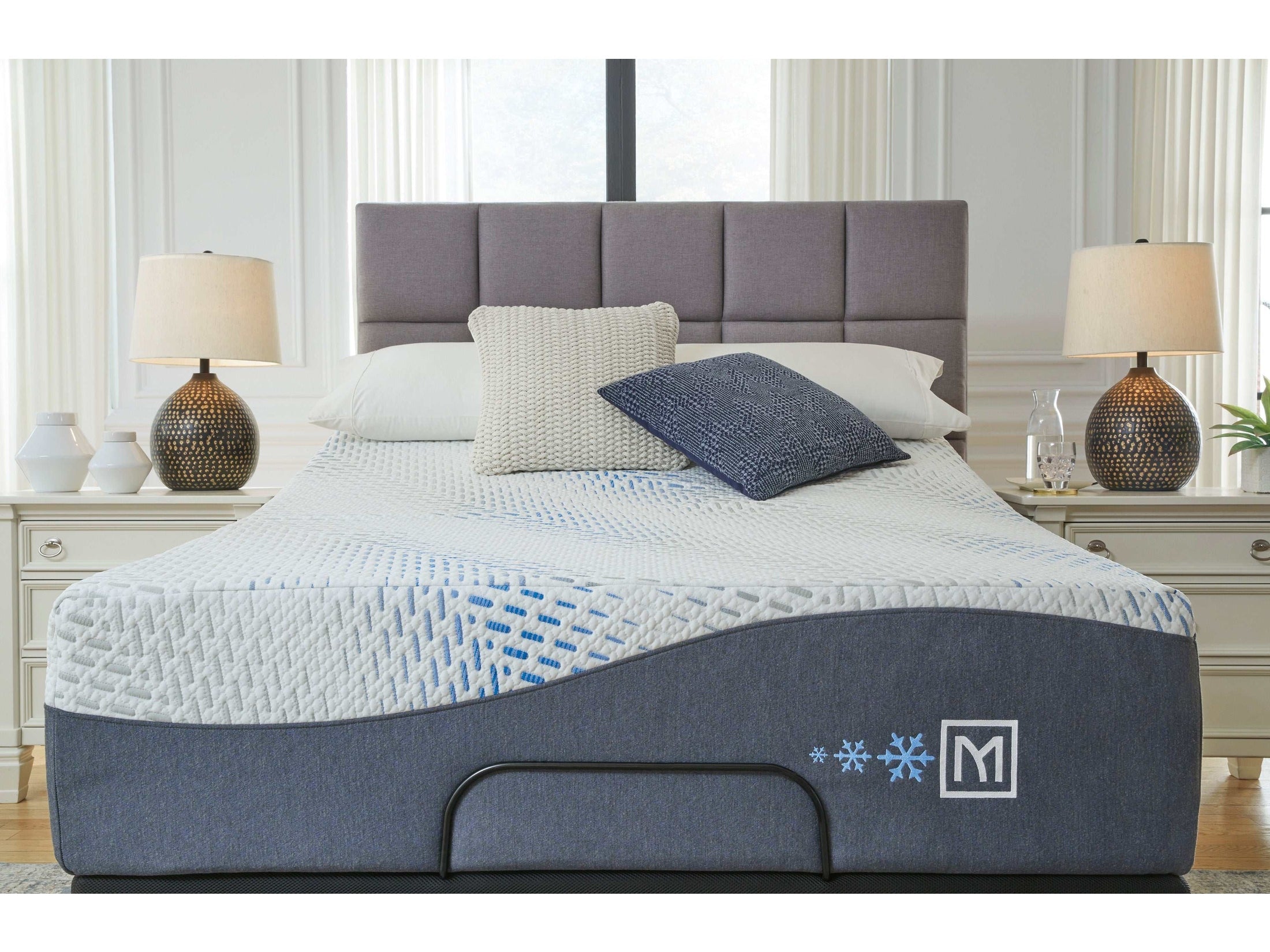 Millennium Gel Memory Foam Hybrid Queen 15" Mattress / plush