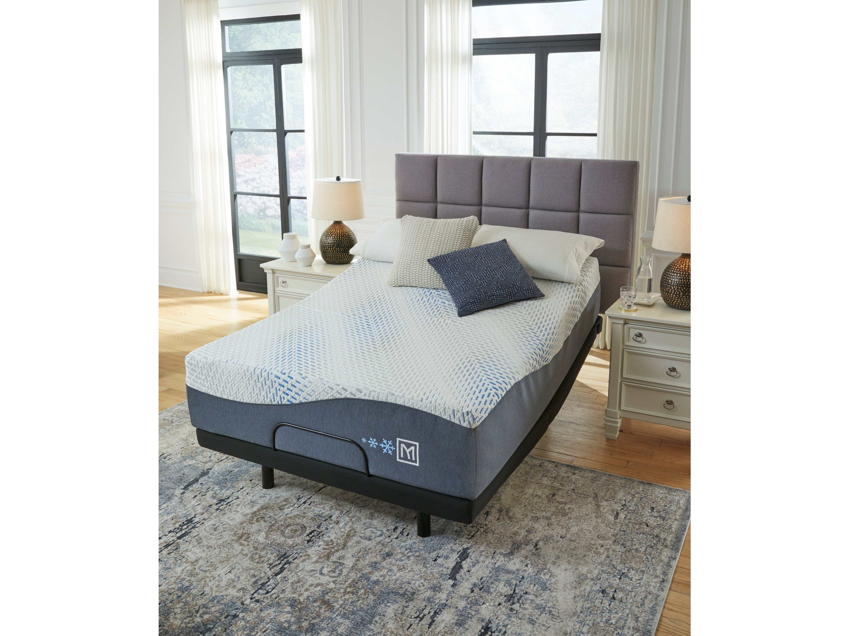 Millennium Gel Memory Foam Hybrid Queen 15" Mattress / plush