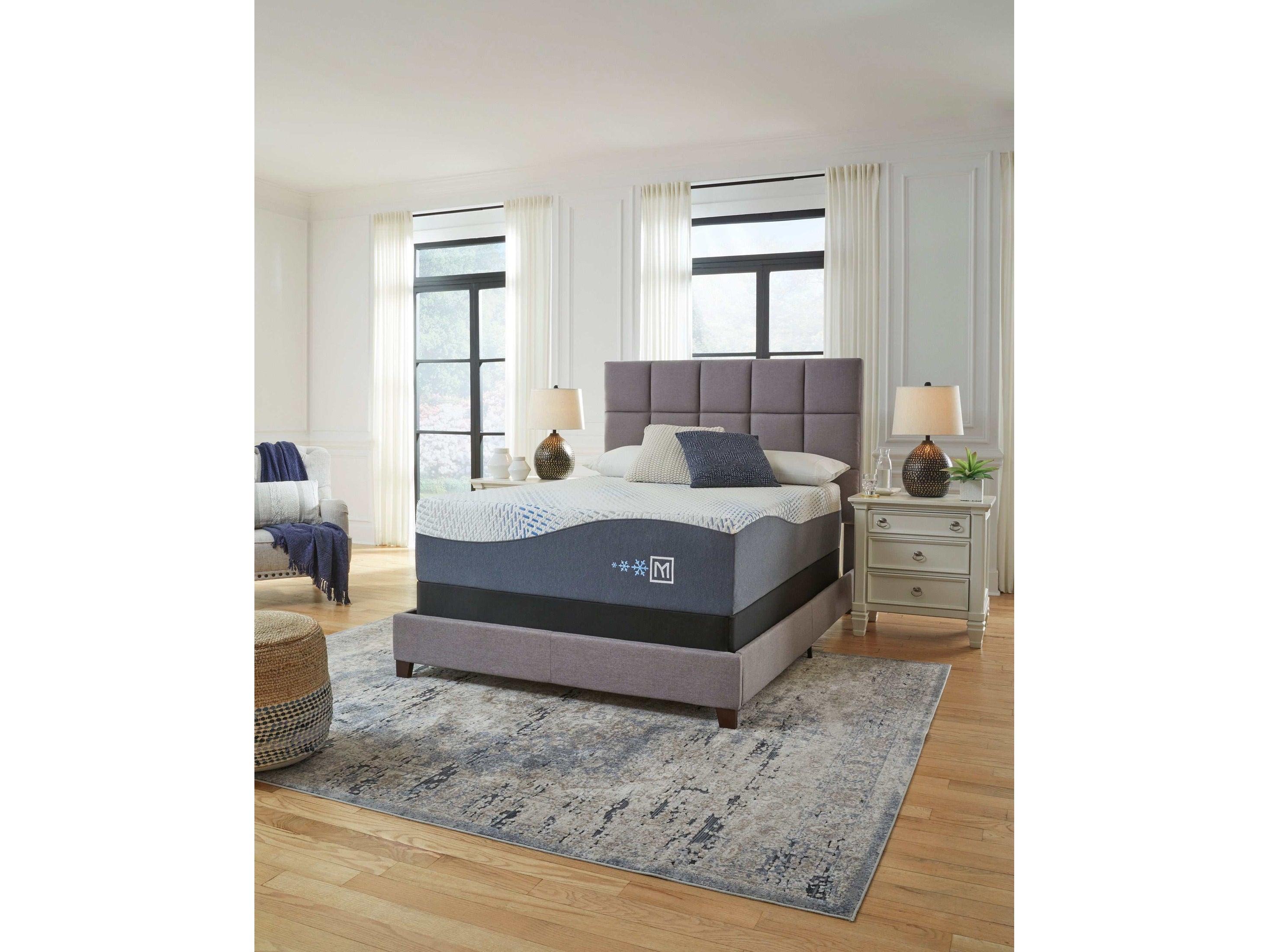 Millennium Gel Memory Foam Hybrid Queen 15" Mattress / plush