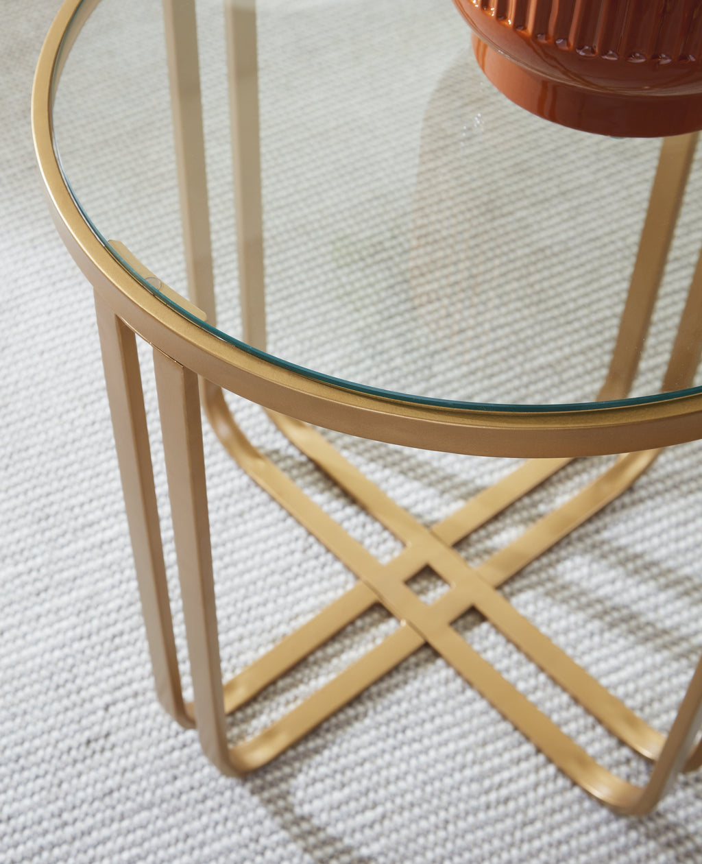 Milloton Gold Occasional Table Set (Set of 3)