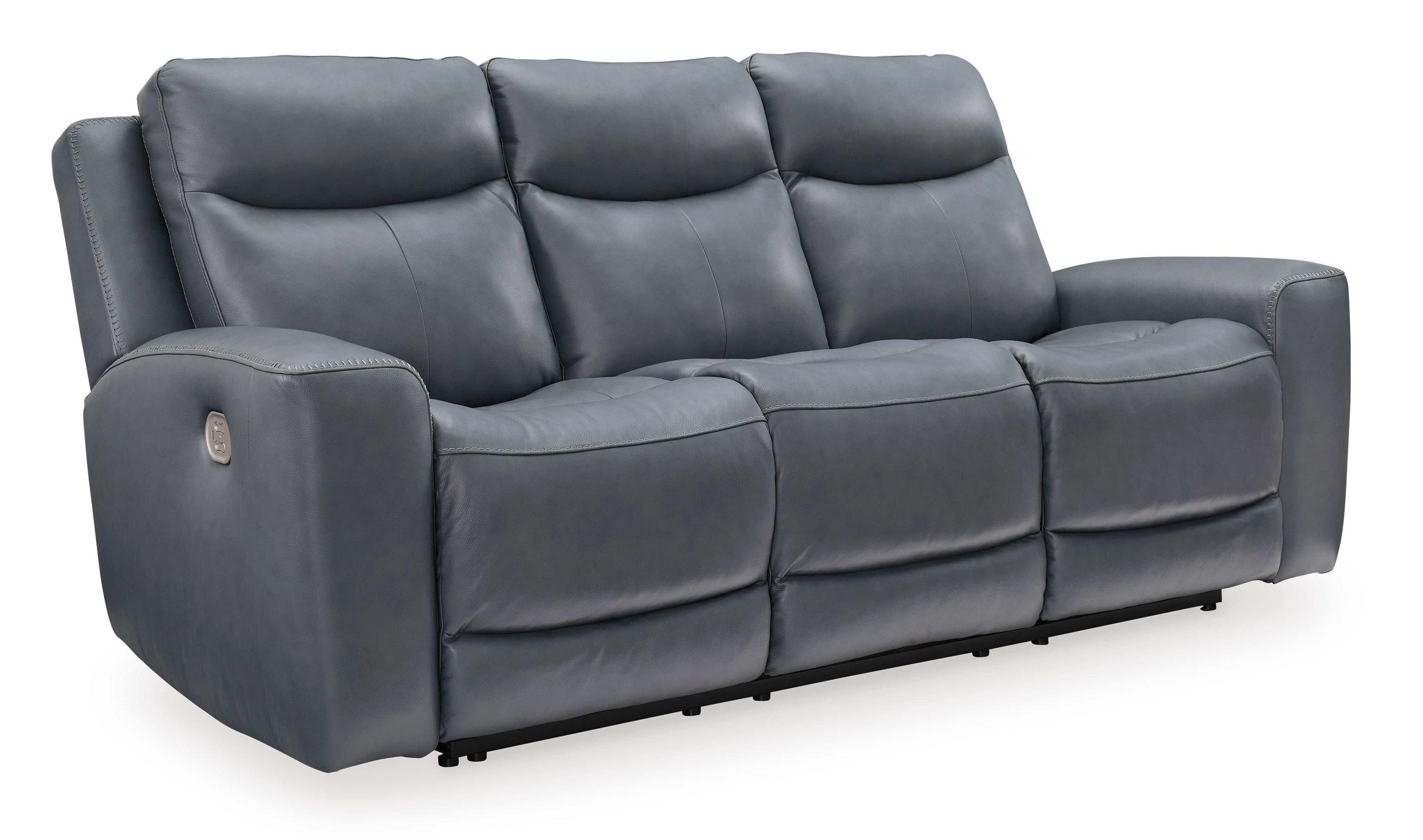 Mindanao Steel Power Reclining Living Room Set / 2pc