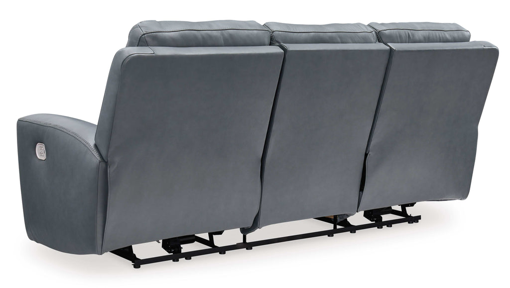 Mindanao Steel Power Reclining Living Room Set / 2pc