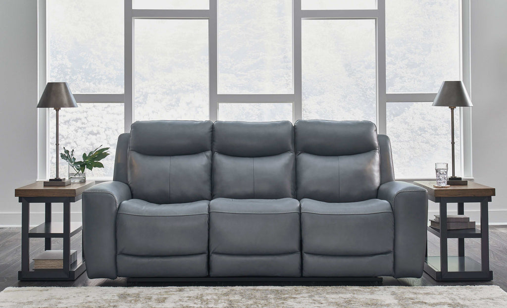 Mindanao Steel Power Reclining Living Room Set / 2pc