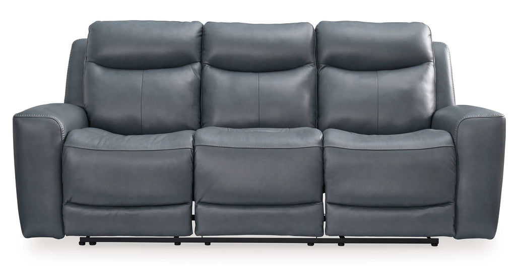 Mindanao Steel Power Reclining Living Room Set / 2pc
