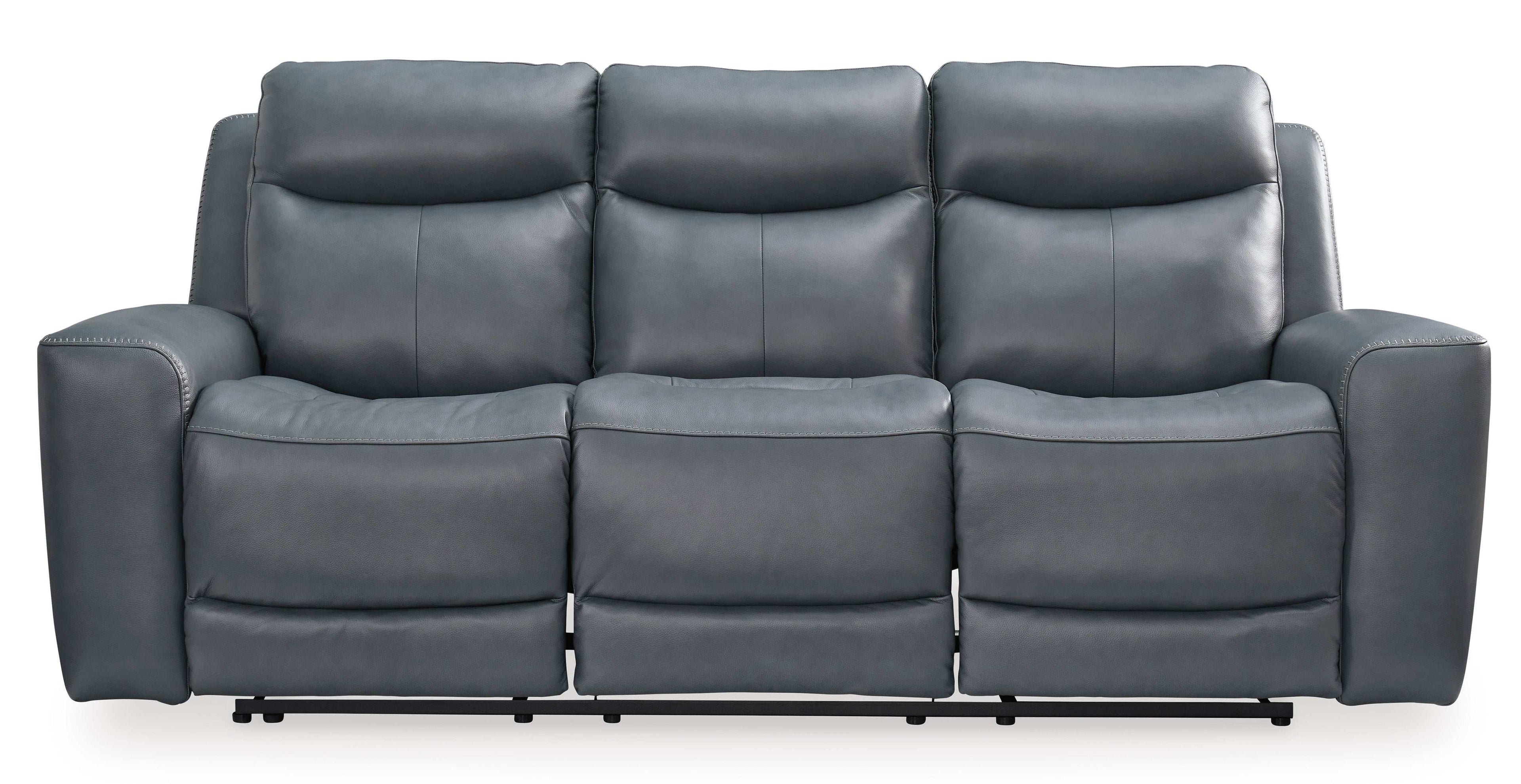 Mindanao Steel Power Reclining Living Room Set / 2pc