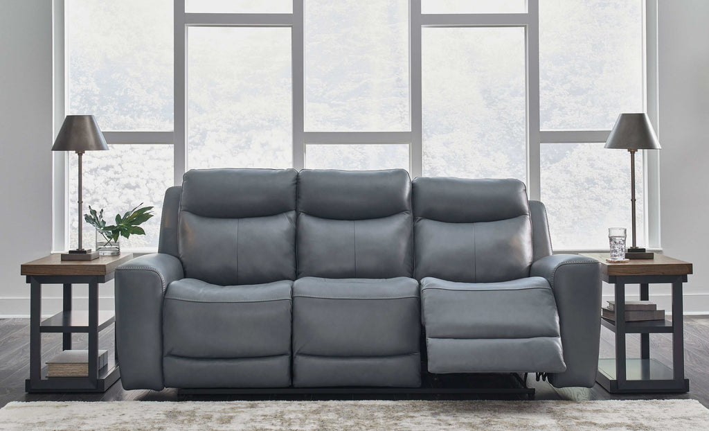 Mindanao Steel Power Reclining Living Room Set / 2pc