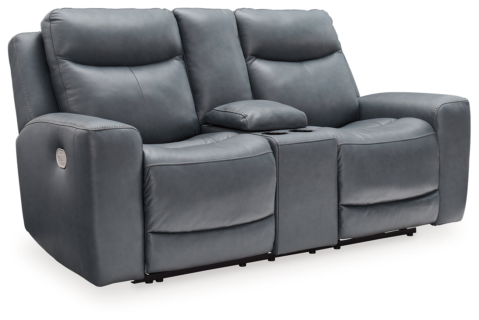 Mindanao Steel Power Reclining Loveseat w/ Console