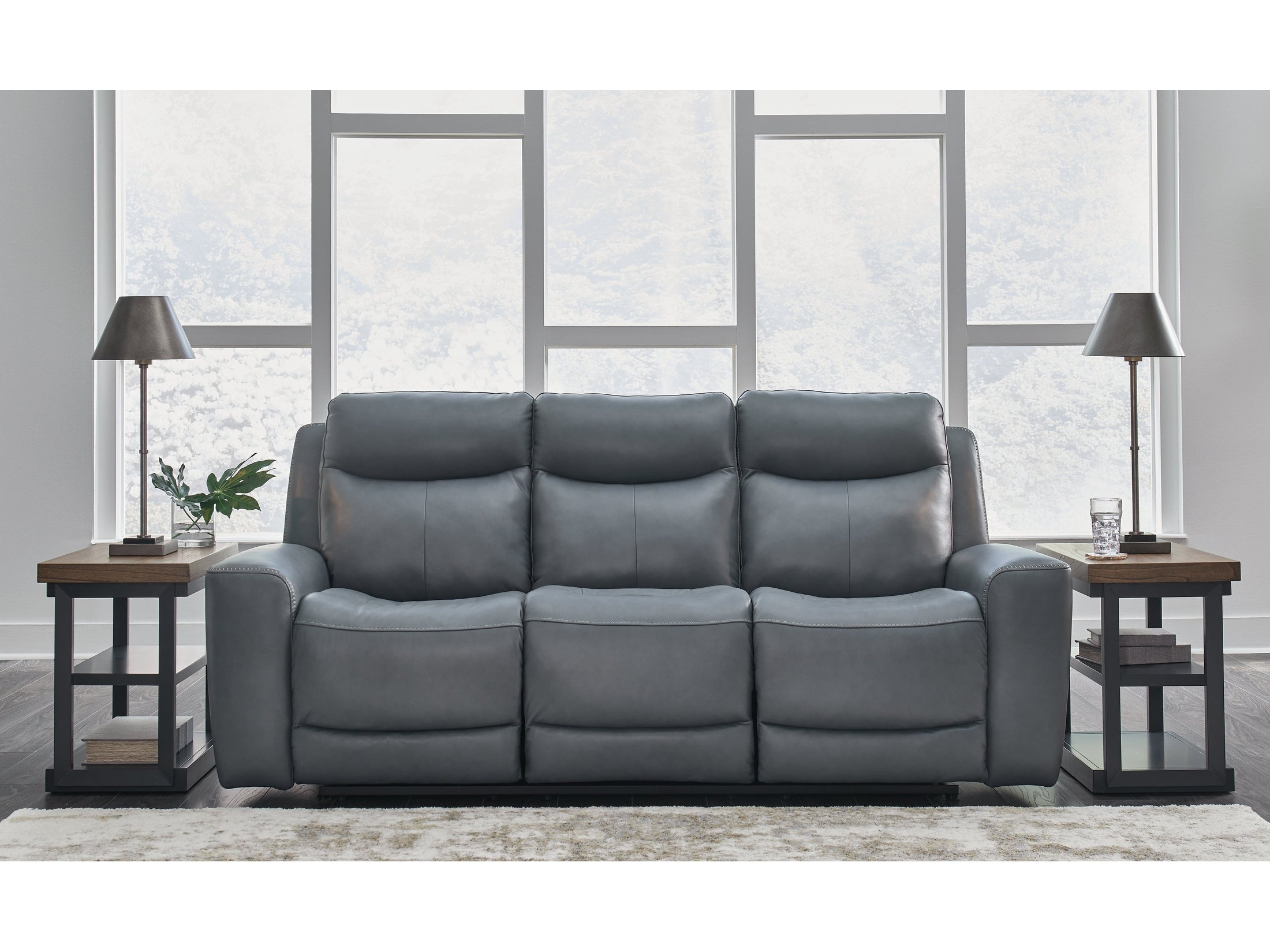 Mindanao Steel Power Reclining Sofa