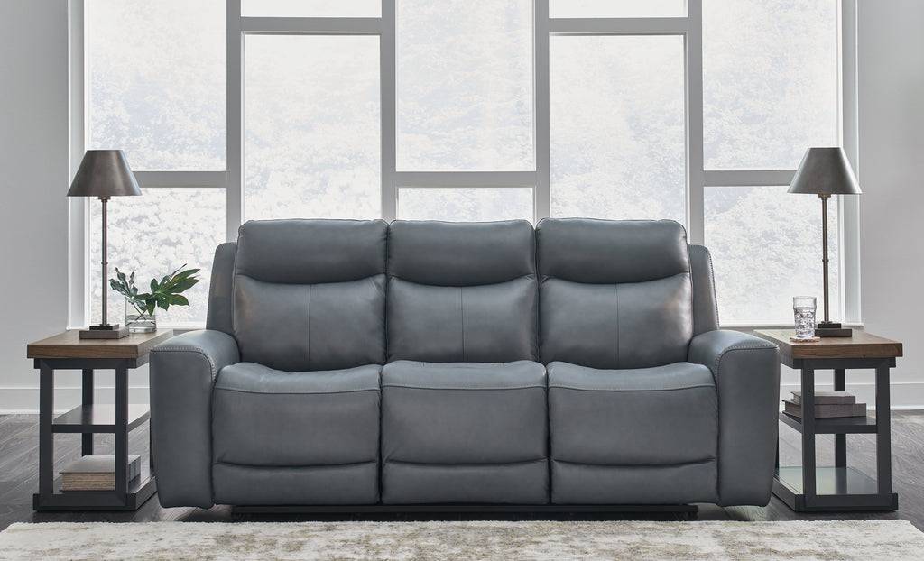 Mindanao Steel Power Reclining Sofa and Loveseat