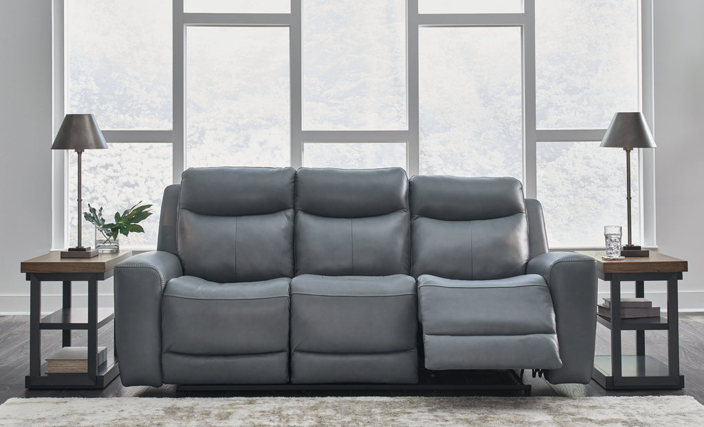 Mindanao Steel Power Reclining Sofa and Loveseat