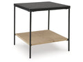 Minrich Black/Natural Accent Table