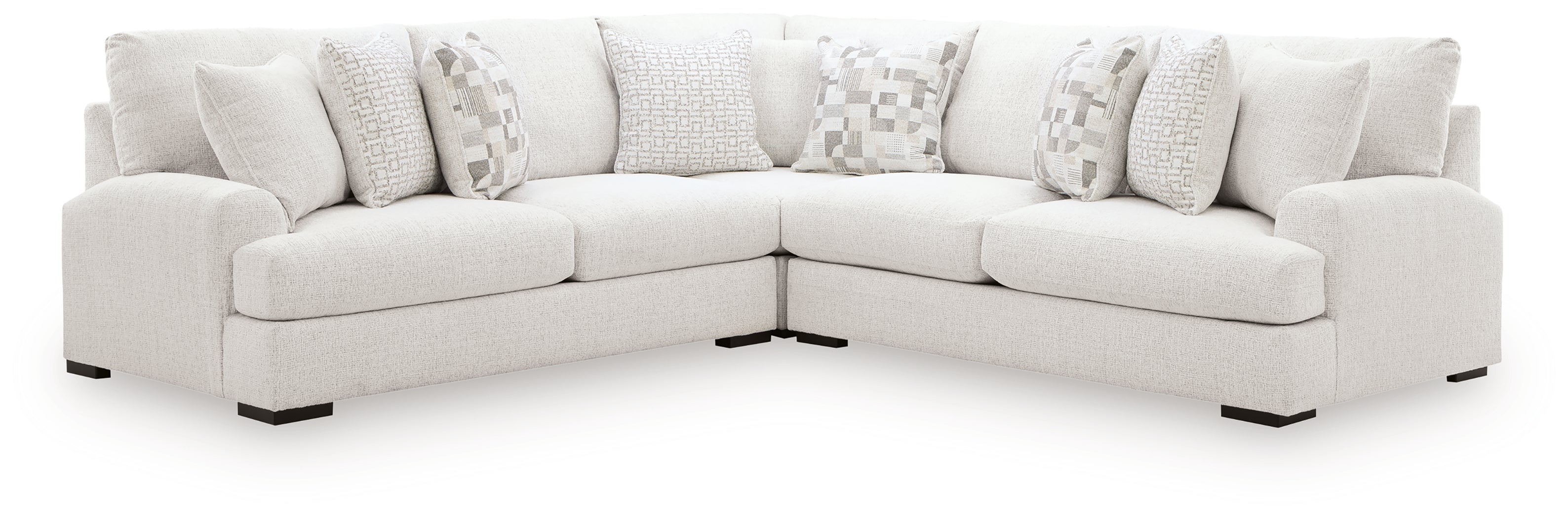 Misty-Lakes Chalk 3-Piece Sectional
