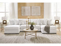 Misty-Lakes Chalk 4-Piece Double Chaise Sectional