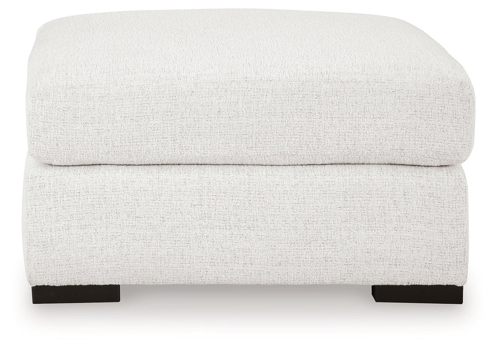 Misty-Lakes Chalk Oversized Accent Ottoman