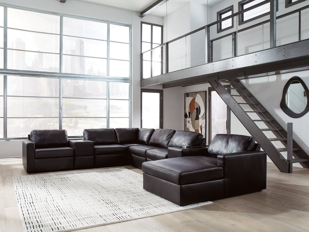 ModMax II 8 Pc Sectional, Black