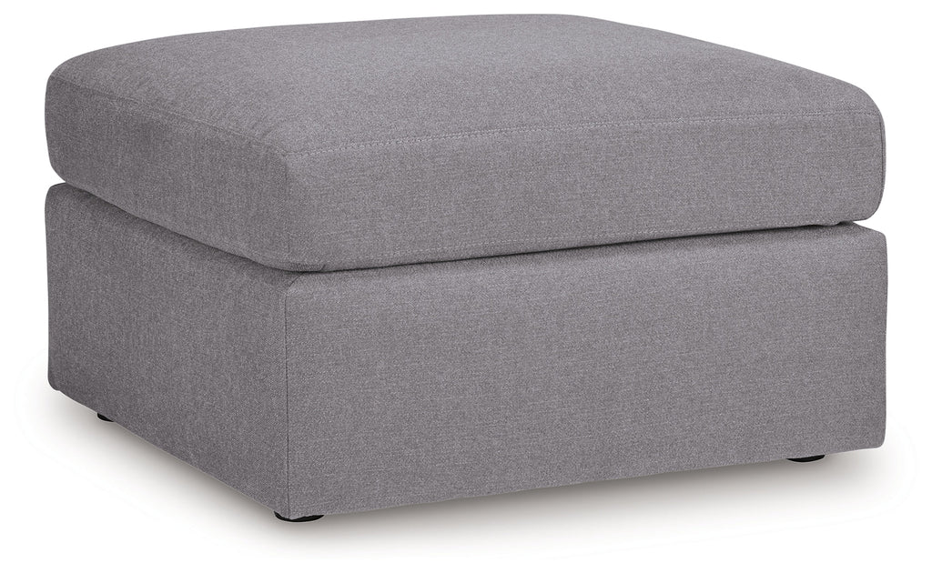 Modmax Granite 4-Piece Sectional and Oversized Accent Ottoman