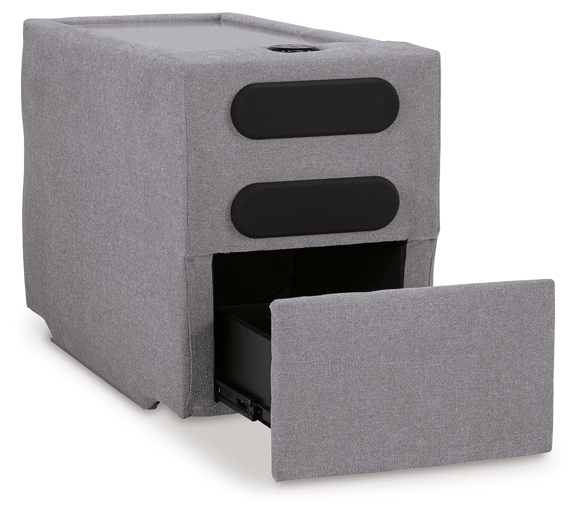 Modmax Granite 6-Piece Sectional and Oversized Accent Ottoman